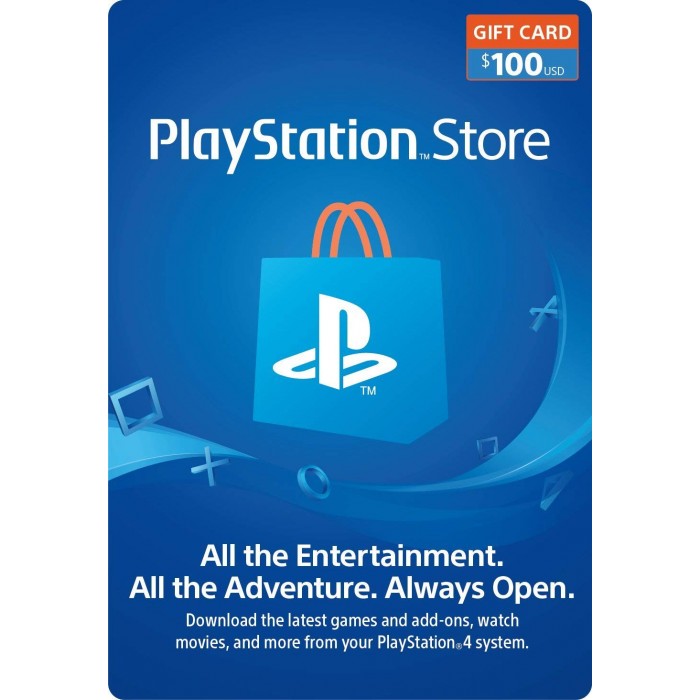 $100 PlayStation US Store Gift Card [Digital Code]  - PSN